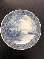 Delfts blauw wandbord boch, Ophalen of Verzenden