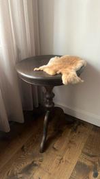 wijntafel landelijk stoer en sober, Minder dan 55 cm, Rond, Ophalen of Verzenden, Zo goed als nieuw