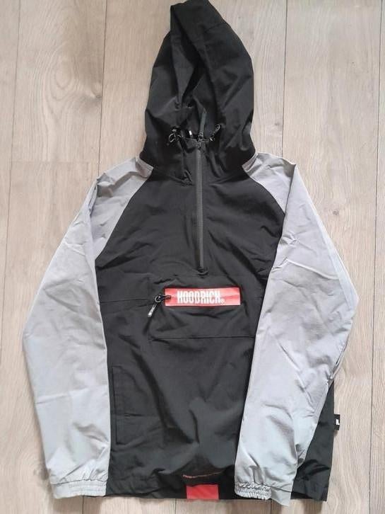 Hoodrich Windjack Zwart Maat S Jongen, Ophalen of Verzenden, Zo goed als nieuw, Hoodrich, Jongen