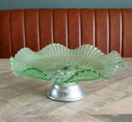 Glazen schaal op voet, Antiek en Kunst, Antiek | Glas en Kristal, Ophalen
