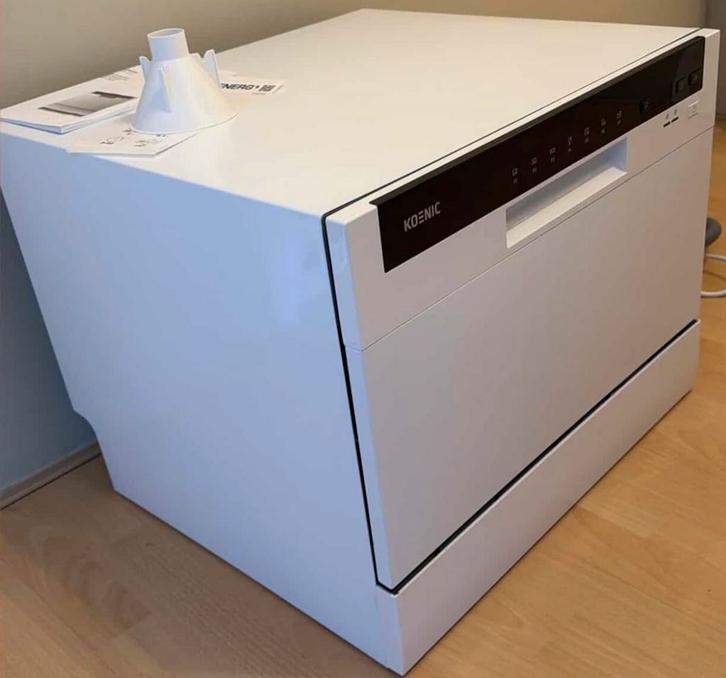 Koenic Afwasmachine - Perfect voor kleine huishoudens!, Witgoed en Apparatuur, Vaatwasmachines, Gebruikt, Vrijstaand, Minder dan 85 cm