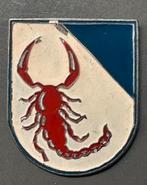 6-7 424 B.I. Mouwembleem zonder tekst Indië, Verzamelen, Ophalen of Verzenden, Landmacht, Nederland, Embleem of Badge