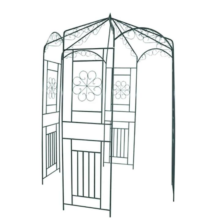 Rozenboog paviljoen pergola prieel 250 cm GRATIS VERZENDING!, Tuin en Terras, Tuinhekken en Hekwerk, Nieuw, Sierhekwerk, IJzer