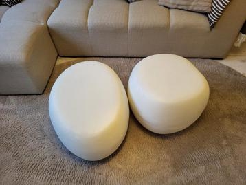 Bijzettafels Pepple wit stone VT Wonen  beschikbaar voor biedingen