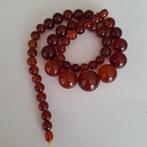 Antieke gemarmerde Bakeliet ketting, 62 gramm, ca 1930s, Verzenden, Overige materialen, Ketting