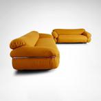 Sesann bouclé sofa Gianfranco Frattini - Cassina, set van 2, Ophalen, 250 tot 300 cm, Mid century modern, 75 tot 100 cm