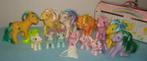 MY LITTLE PONY 13 stuks vintage G1 met bewaarkoffer, Ophalen of Verzenden, Gebruikt