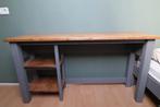 sidetable/bureau 143,5 x 40 x 76 cm, Huis en Inrichting, Tafels | Sidetables, Ophalen, Gebruikt, 100 tot 150 cm, 25 tot 50 cm