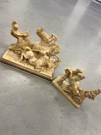 Romeinse Strijdwagens Beelden (Quadriga's), Ophalen