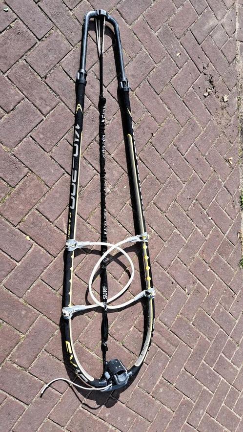 Simmer Style X10 Carbon Giek 140-200, Watersport en Boten, Windsurfen, Gebruikt, Giek, Minder dan 250 cm, Ophalen of Verzenden