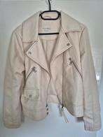 Wit/creme leren jasje, maat XL, Tom Taylor, Wit, Maat 46/48 (XL) of groter, Nieuw, Tom Tailor