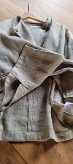 Prachtige oversized linnen jas van Pommandere, Kleding | Dames, Maat 38/40 (M), Beige, Nieuw, Ophalen of Verzenden