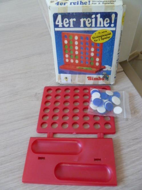 4 op een rij. Reisspel., Hobby en Vrije tijd, Gezelschapsspellen | Overige, Gebruikt, Een of twee spelers, Ophalen of Verzenden
