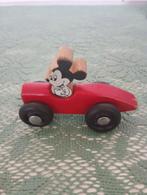 Houten Mickey Mouse Auto Speelgoed, Kinderen en Baby's, Speelgoed | Overig, Ophalen of Verzenden, Gebruikt, Jongen of Meisje