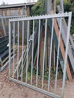 Poort vleugel, Ophalen, IJzer