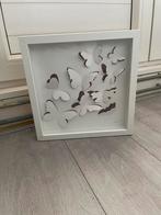 Schilder met vlinders IKEA / Olunda, Huis en Inrichting, Woonaccessoires | Schilderijen, Tekeningen en Foto's, Ophalen, Minder dan 50 cm