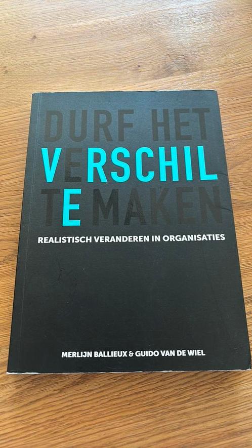 Guido Van de Wiel - Durf het verschil te maken, Boeken, Wetenschap, Zo goed als nieuw, Sociale wetenschap, Ophalen of Verzenden