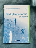 Bedrijfseconomie in balans antwoordenboek 1 HAVO, Nieuw, HAVO, Ophalen of Verzenden, Bedrijfseconomie of M&O