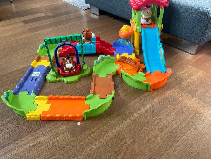 VTech zoef zoef Dieren Kippenhok + Extra, Kinderen en Baby's, Speelgoed | Overig, Zo goed als nieuw, Jongen of Meisje, Ophalen