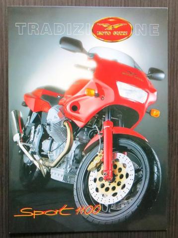 Engelse folder Moto Guzzi Sport 1100 - 1994