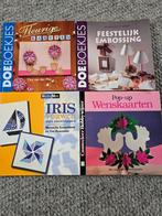 4 boekjes om kaarten te maken, Verzenden, Zo goed als nieuw, Scrapbooking en Knutselen