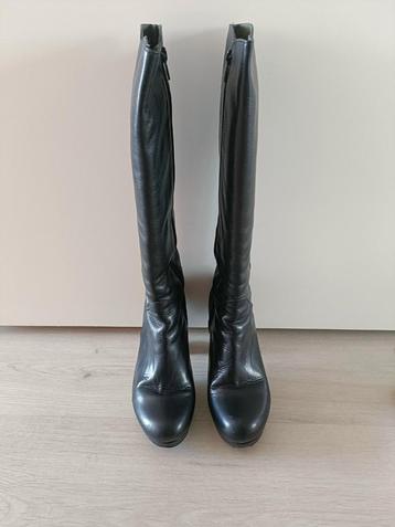 Feliz zwarte leren laarzen maat 36 beschikbaar voor biedingen