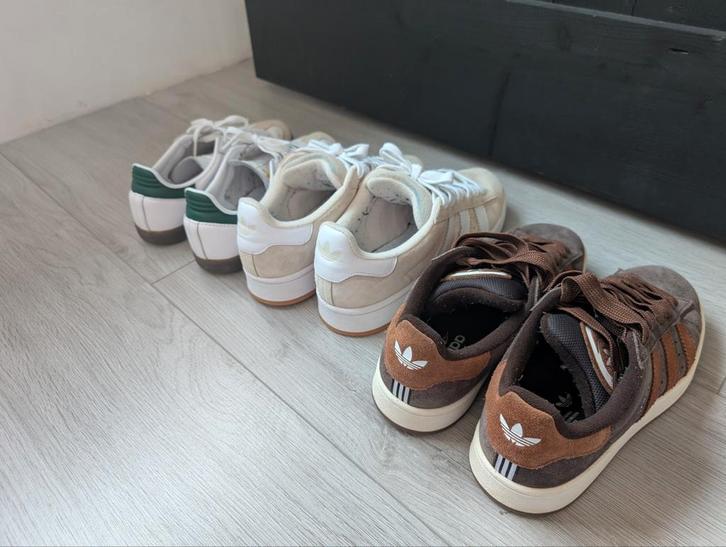 Adidas Campus & Samba - In Huis Gedragen Maat 40 2/3, Kleding | Heren, Schoenen, Gedragen, Sneakers of Gympen, Overige kleuren