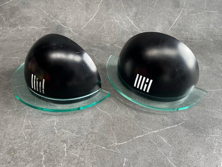 Wandlamp - Memphis style (2x), Huis en Inrichting, Lampen | Wandlampen, Gebruikt, Metaal, Ophalen of Verzenden