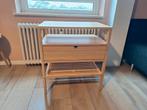NORDISKA, nachtkastje, bamboe, 60 x 40cm, Huis en Inrichting, Ophalen, Zo goed als nieuw, Minder dan 45 cm, 55 tot 70 cm