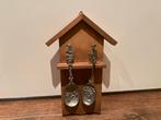 Houten Lepelrek met Twee Tinnen Lepels, Antiek en Kunst, Ophalen of Verzenden