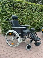 z.g.a.n. ROLSTOEL, zwart, royale maat, Ophalen, Zo goed als nieuw, Duwrolstoel