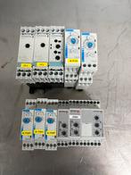 Diverse Tijdrelais Siemens, Crouzet, Carlo Gavazzi, Ophalen of Verzenden