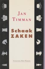 Jan Timman - S c h a a k Z A K E N, Ophalen of Verzenden, Gelezen, Overige onderwerpen