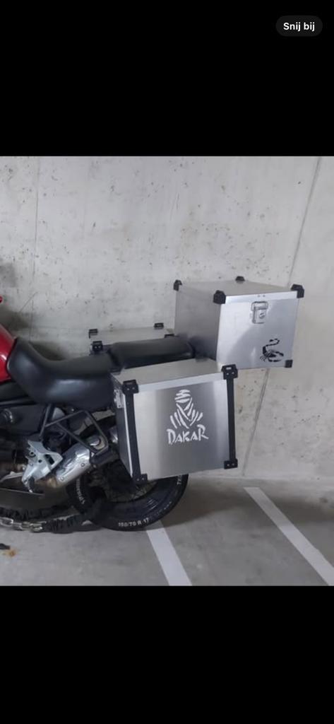 Bmw r1100gs topkoffer alukoffers zijkoffers ( universele ), Motoren, Onderdelen | BMW, Ophalen of Verzenden