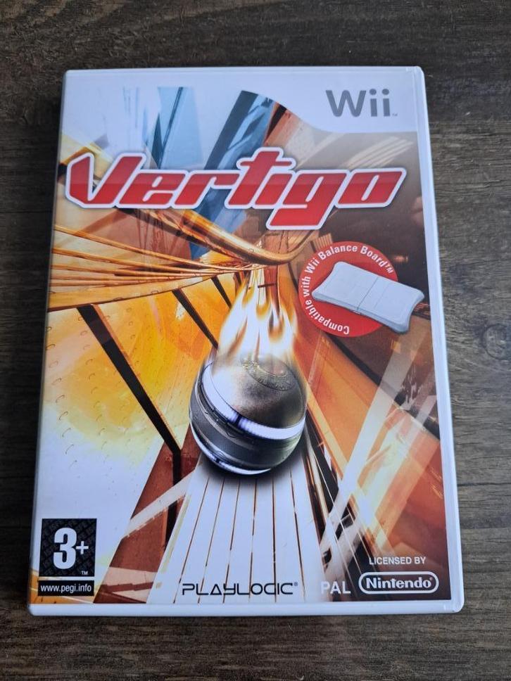 Vertigo (Nintendo Wii) CIB, Spelcomputers en Games, Games | Nintendo Wii, Zo goed als nieuw, Racen en Vliegen, 3 spelers of meer