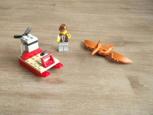 lego dino island 5912 hydrofoil (2000), Kinderen en Baby's, Speelgoed | Duplo en Lego, Gebruikt, Lego, Complete set, Ophalen of Verzenden