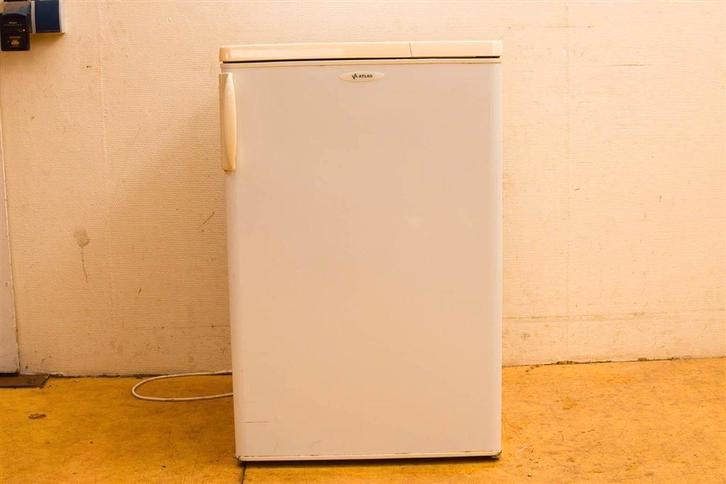 Atlas tafelmodel koelkast 48821, Witgoed en Apparatuur, Koelkasten en IJskasten, Gebruikt, Met aparte vriezer, 200 liter of meer