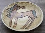 Om 1960 Keramist Hannie Mein Wandbord Bord Decor PAARD, Antiek en Kunst, Ophalen of Verzenden
