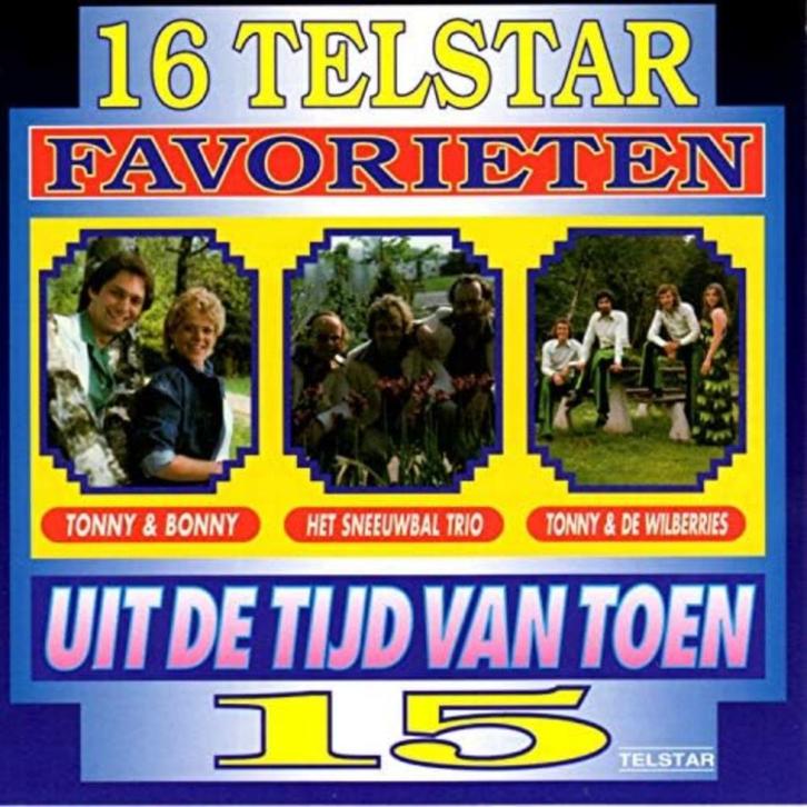 16 Telstar Favorieten Uit De Tijd Van Toen deel 15, Cd's en Dvd's, Cd's | Nederlandstalig, Nieuw in verpakking, Levenslied of Smartlap