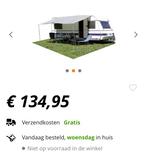 Eurotrail luifel universeel 300x240 grijs, Caravans en Kamperen, Ophalen, Zo goed als nieuw