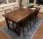 Antieke  kloostertafel 190x84breed en 77cm hoog in topstaat, Ophalen