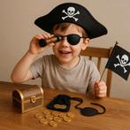 Piraten cadeauset – verkleedkit vol schatten!, Ophalen of Verzenden, Nieuw, Feestartikel