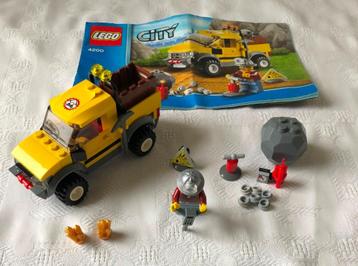 Lego City 4200 Mijnwerkers Auto beschikbaar voor biedingen
