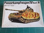 Panzerkampfwagen IV ausf.H Bandai 1:48, Hobby en Vrije tijd, Modelbouw | Auto's en Voertuigen, Overige merken, Tank, 1:32 tot 1:50
