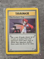 The Rocket's Trap 19/132 Pokémon Gym Heroes, Ophalen of Verzenden, Zo goed als nieuw, Losse kaart
