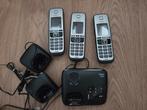 Gigaset A670A Trio Telefoon met Antwoordapparaat, Ophalen of Verzenden, Gebruikt, 3 handsets, Stralingsarm