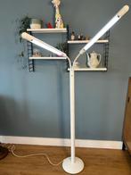 Vintage vloerlamp wit, Huis en Inrichting, Lampen | Vloerlampen, Ophalen, Gebruikt, Vintage, retro, 150 tot 200 cm