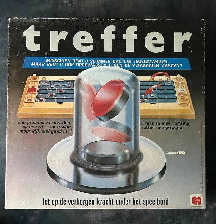 Bordspel Treffer, Hobby en Vrije tijd, Gezelschapsspellen | Bordspellen, Gebruikt, Een of twee spelers, Ophalen of Verzenden