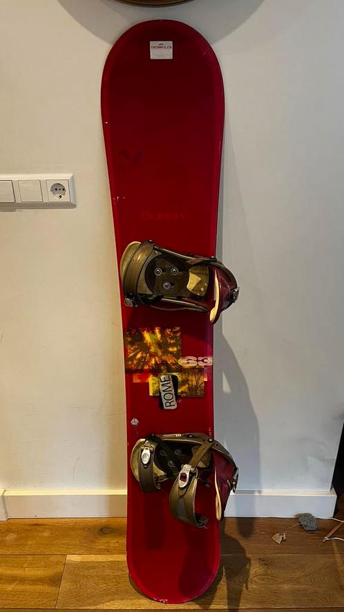 Burton Super Fly II snowboard 161cm, Sport en Fitness, Snowboarden, Gebruikt, Board, Ophalen