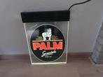 Palm bier reclame verlichting., Ophalen, Zo goed als nieuw, Reclamebord, Plaat of Schild, Palm